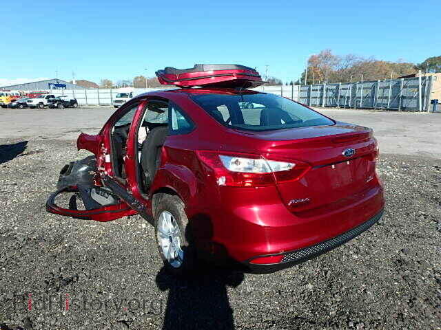 2013 FORD FOCUS - VIN: 1FADP3F28DL187862 - Фото 3