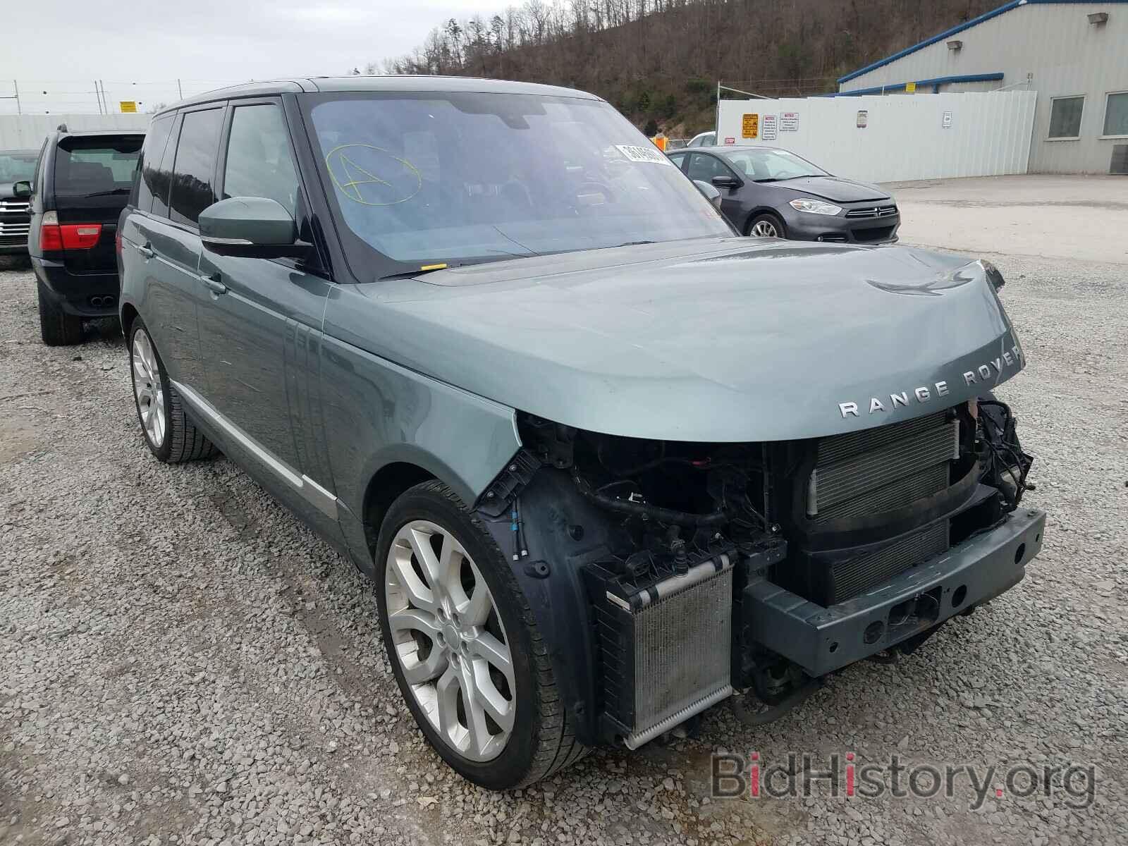 Photo SALGS2KF7GA267414 - LAND ROVER RANGEROVER 2016