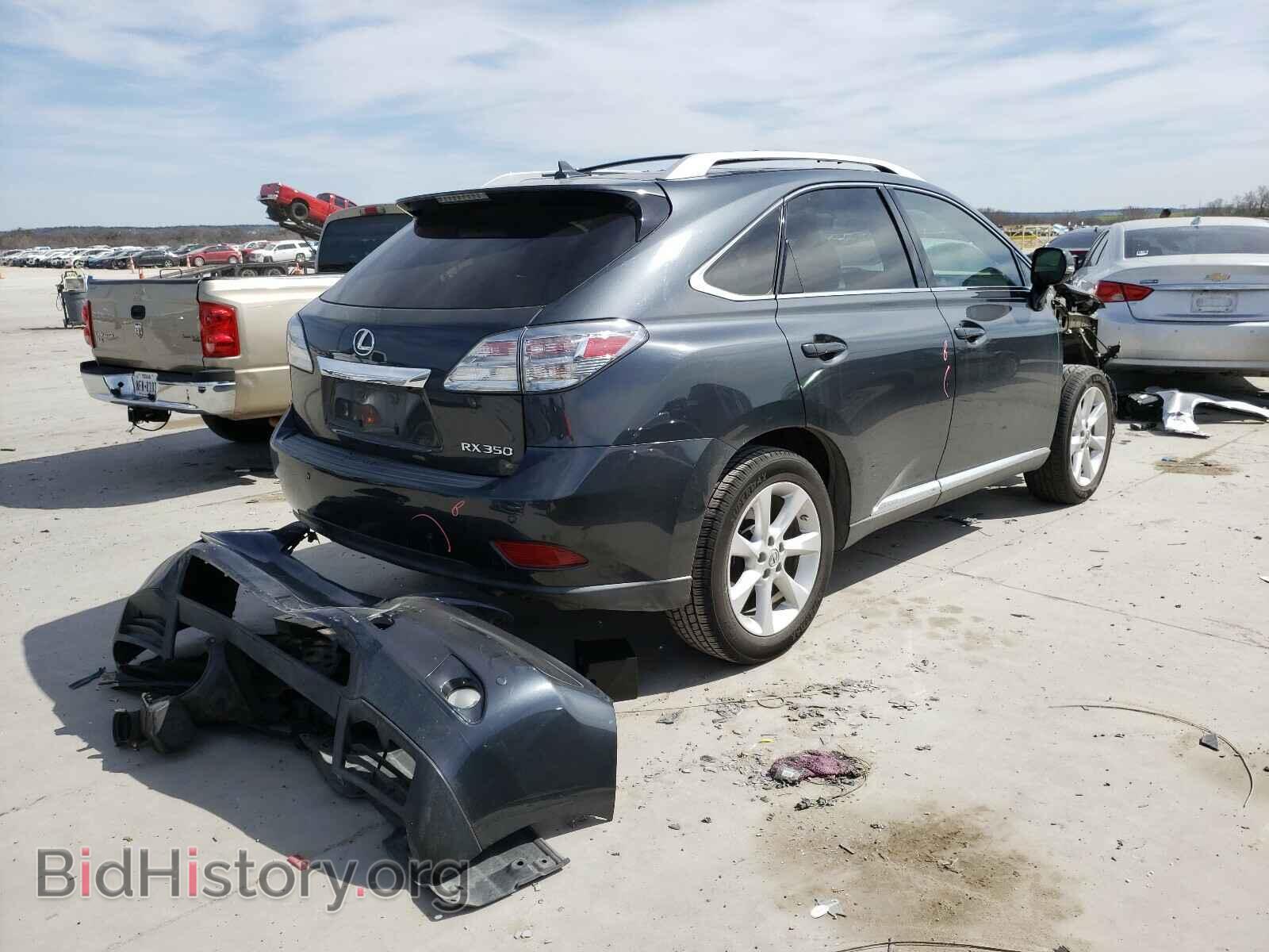 2011 LEXUS RX350 - VIN: 2T2ZK1BA3BC060260 - Фото 4