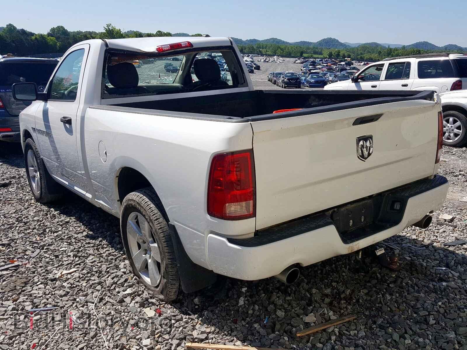 2012 DODGE RAM 1500 S - VIN: 3C6JD6AT2CG247693 - Фото 3