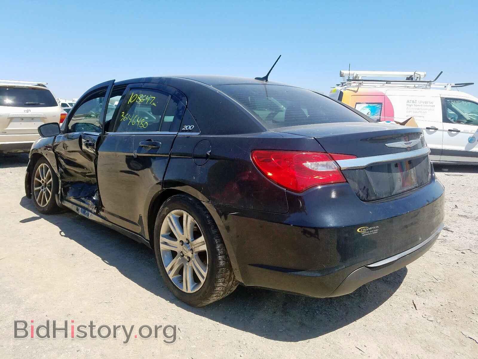 2013 CHRYSLER 200 - VIN: 1C3CCBBB4DN601259 - Фото 3