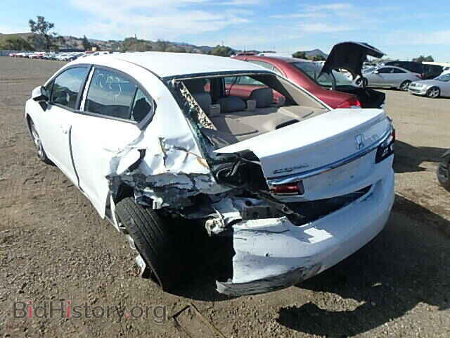 2013 HONDA CIVIC - VIN: 19XFB2F57DE280533 - Фото 3
