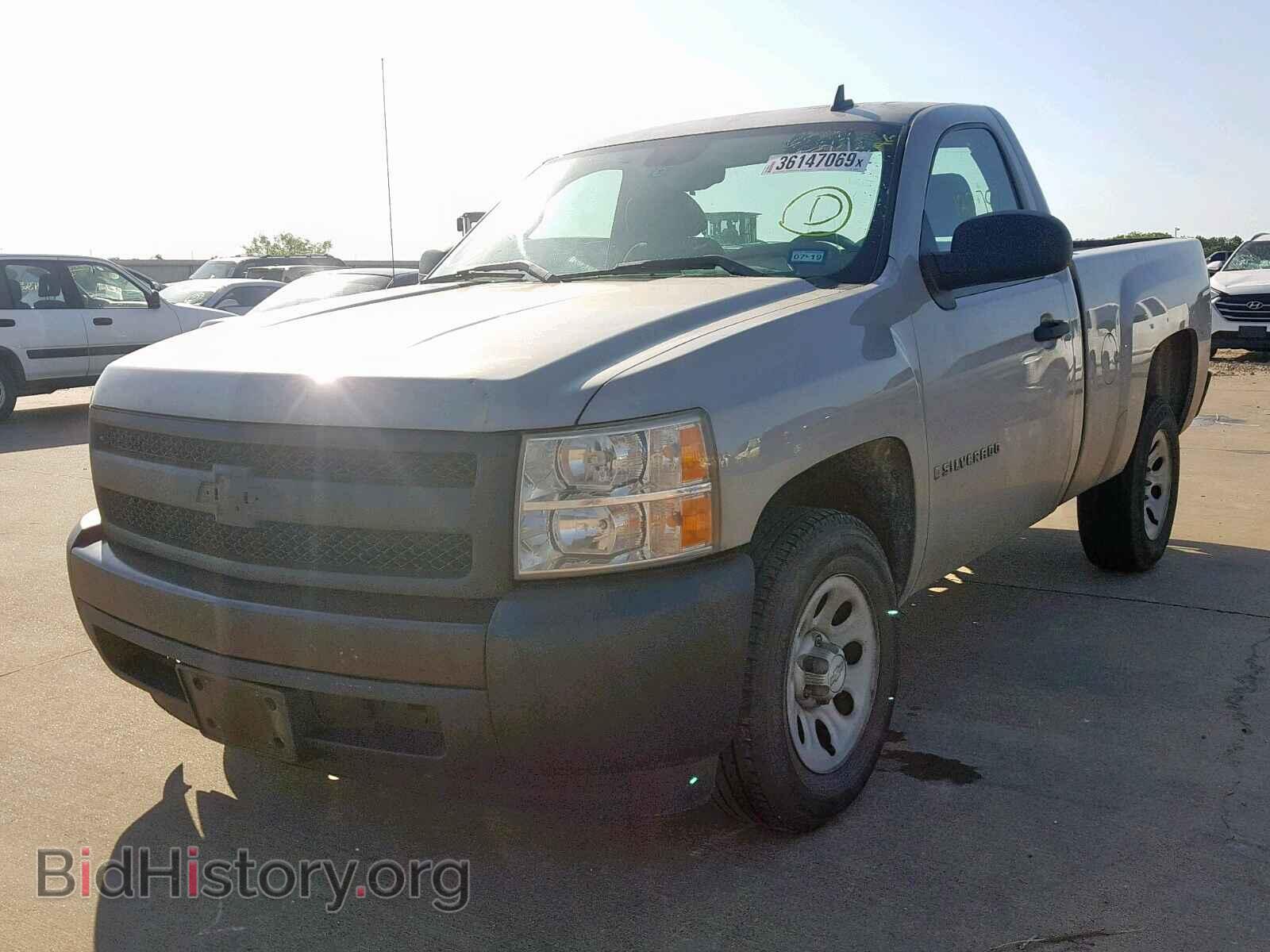 2007 CHEVROLET SILVERADO - VIN: 1GCEC14X77Z648516 - Фото 2