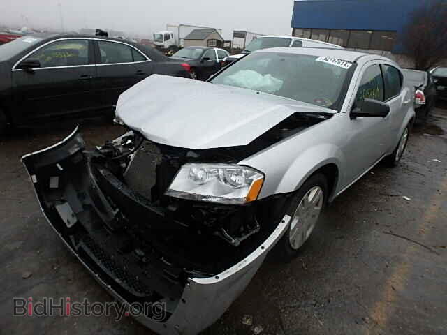 2011 DODGE AVENGER - VIN: 1B3BD4FB3BN608471 - Фото 2