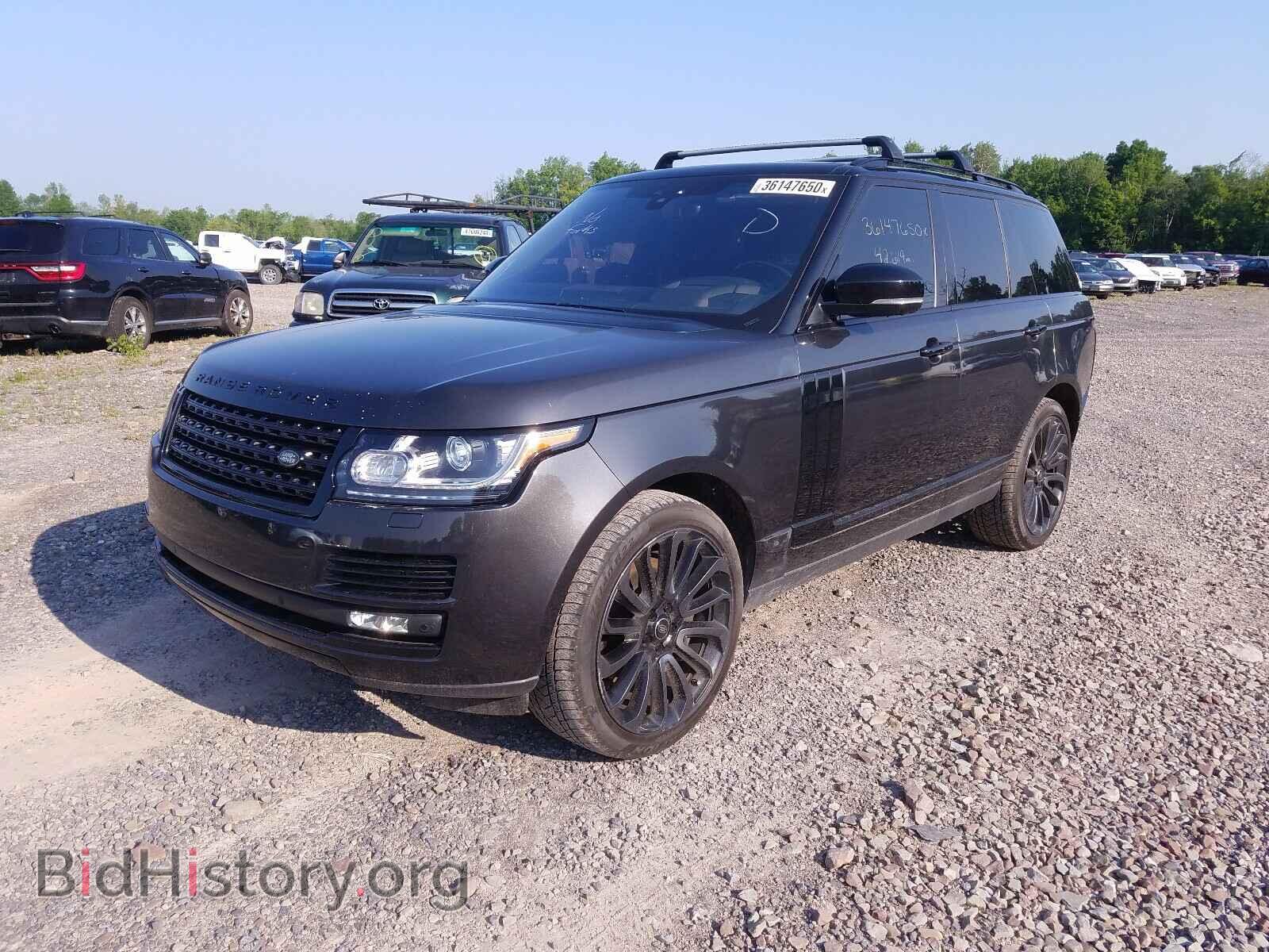 2017 LAND ROVER RANGEROVER - VIN: SALGS2FE0HA370578 - Фото 2