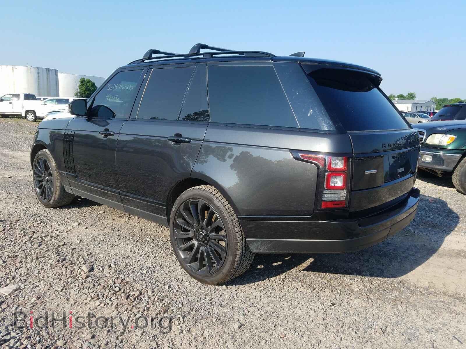 2017 LAND ROVER RANGEROVER - VIN: SALGS2FE0HA370578 - Фото 3
