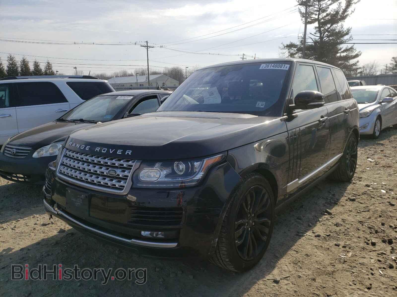 2016 LAND ROVER RANGEROVER - VIN: SALGS2KF6GA319468 - Фото 2