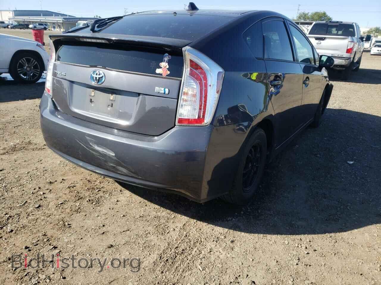 2012 TOYOTA PRIUS - VIN: JTDKN3DU4C5474629 - Фото 4