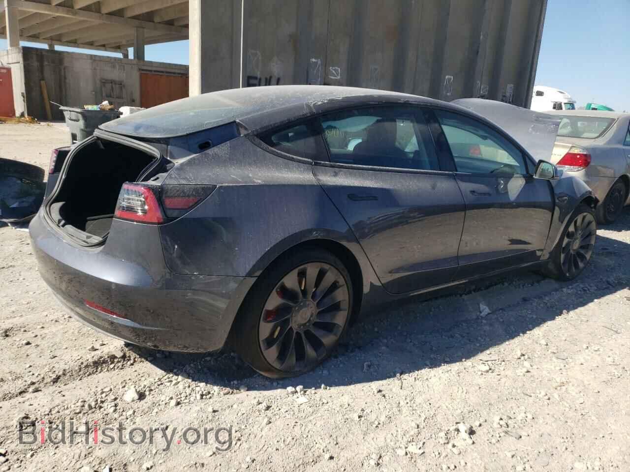 2022 TESLA MODEL 3 - VIN: 5YJ3E1EC0NF318362 - Фото 3