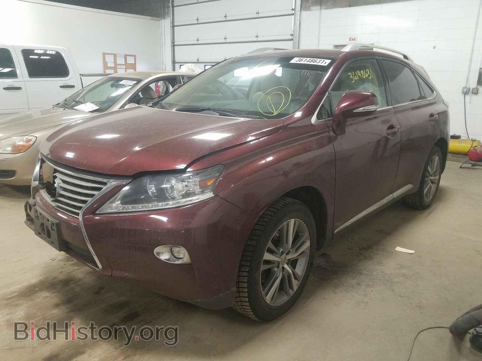 2015 LEXUS RX350 - VIN: 2T2BK1BAXFC334609 - Фото 2