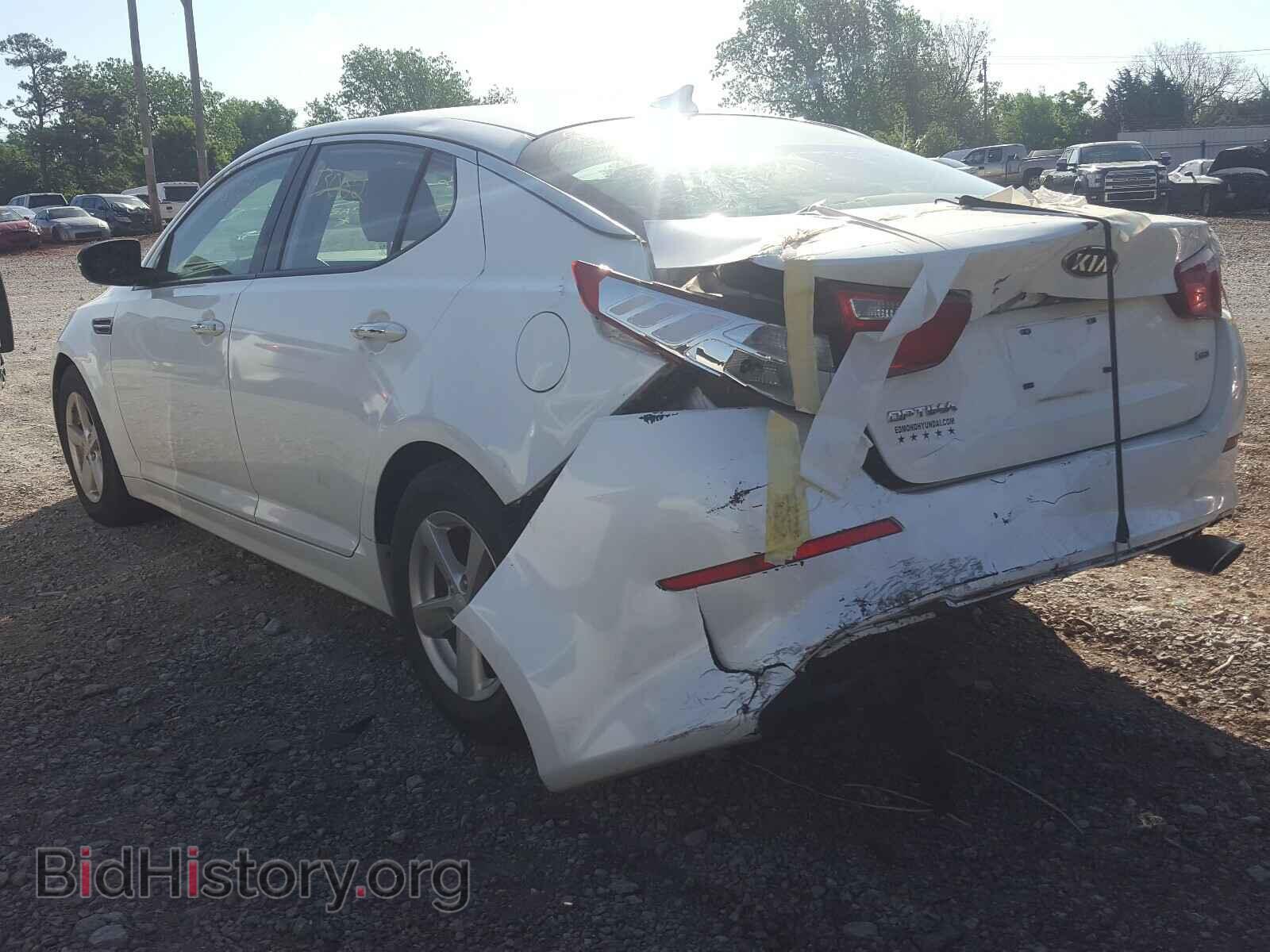 2015 KIA OPTIMA - VIN: KNAGM4A70F5620636 - Фото 3