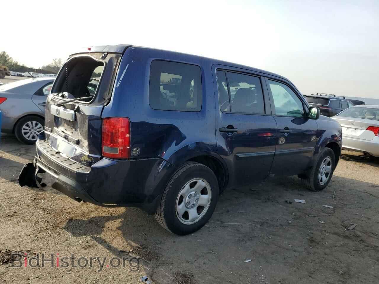 2013 HONDA PILOT - VIN: 5FNYF4H28DB083702 - Фото 3
