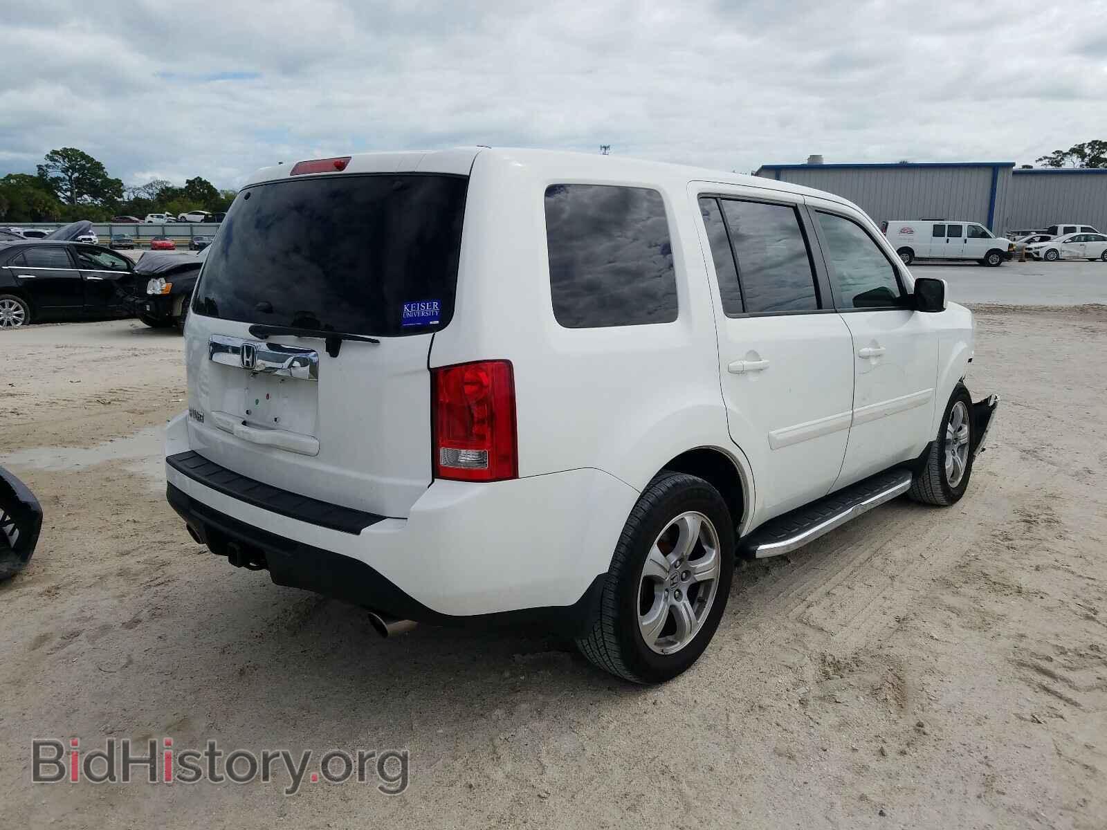 2014 HONDA PILOT - VIN: 5FNYF3H56EB011015 - Фото 4