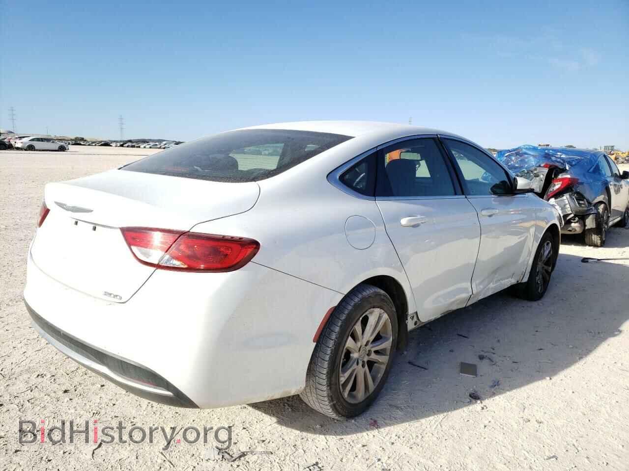 2015 CHRYSLER 200 - VIN: 1C3CCCAB7FN704539 - Фото 4