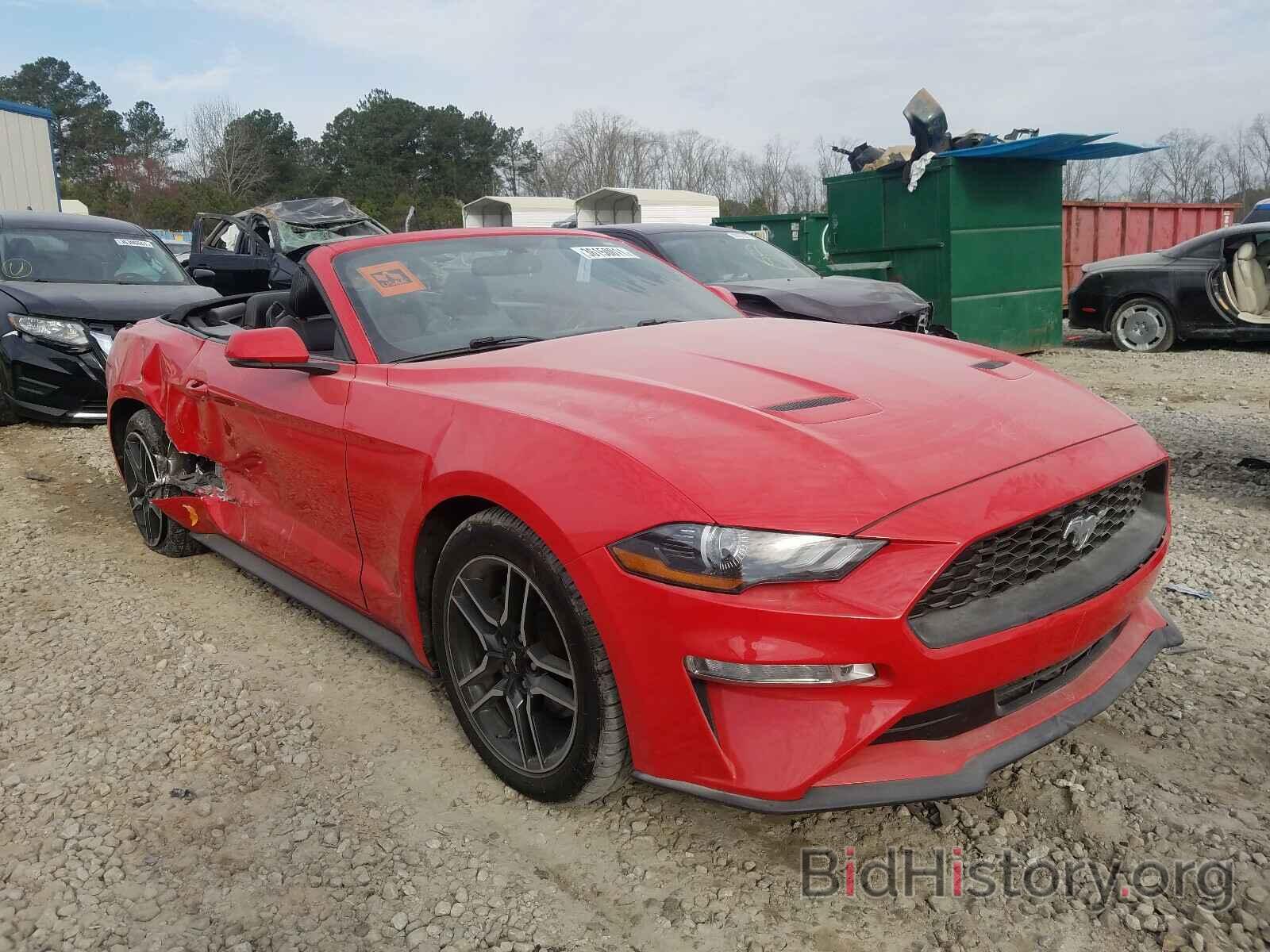 Photo 1FATP8UH5K5181986 - FORD MUSTANG 2019