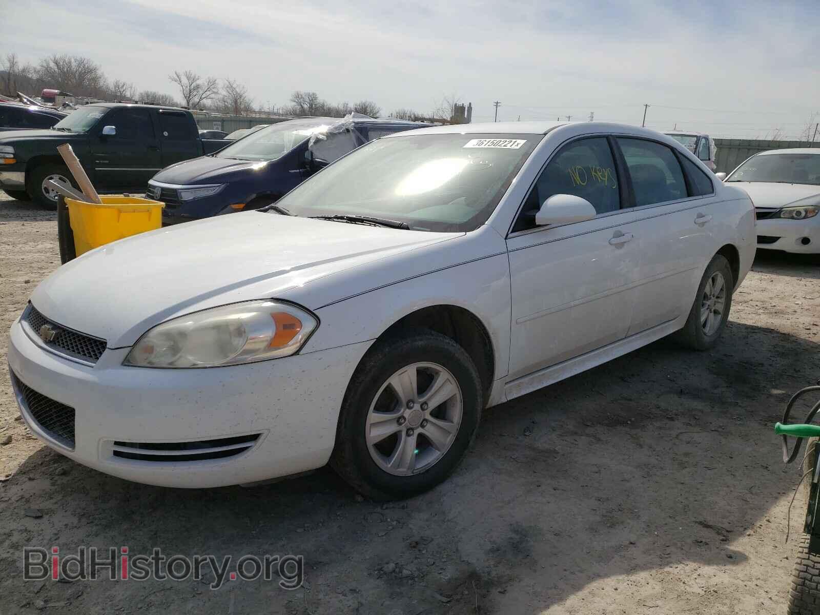 2012 CHEVROLET IMPALA - VIN: 2G1WA5E35C1148041 - Фото 2