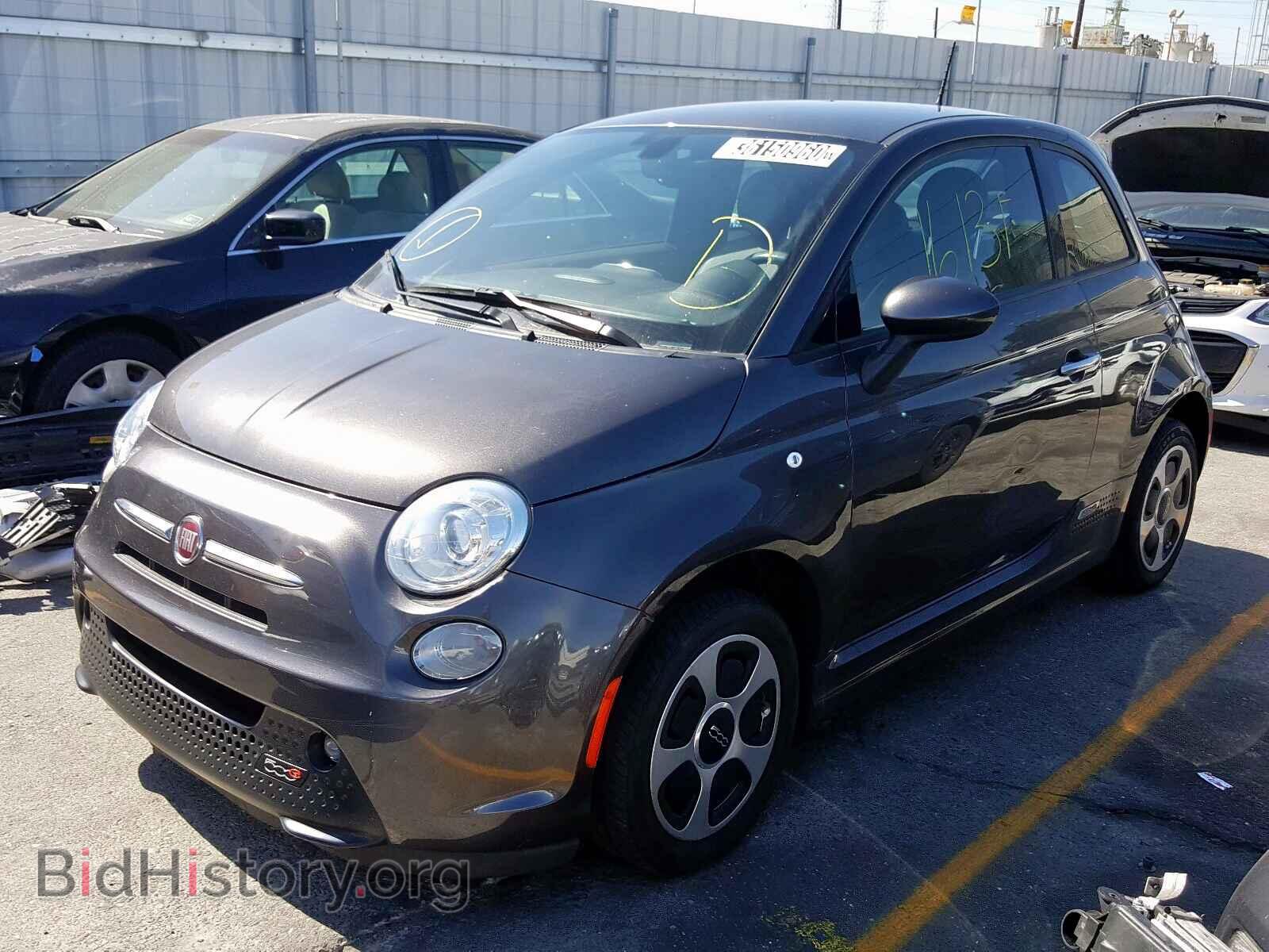 2017 FIAT 500 - VIN: 3C3CFFGE7HT634358 - Фото 2