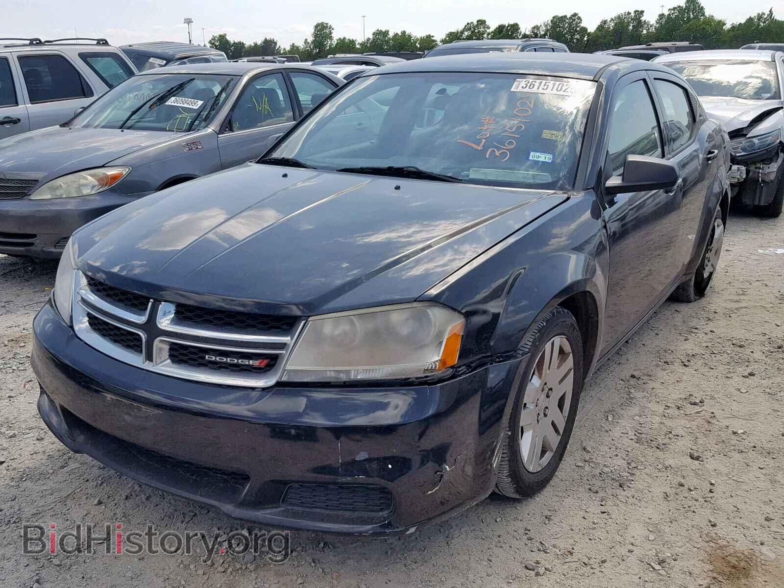 2012 DODGE AVENGER - VIN: 1C3CDZAB8CN216342 - Фото 2