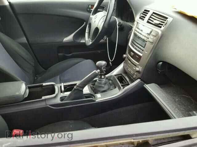 2008 LEXUS IS250 - VIN: JTHBK262482075810 - Фото 5