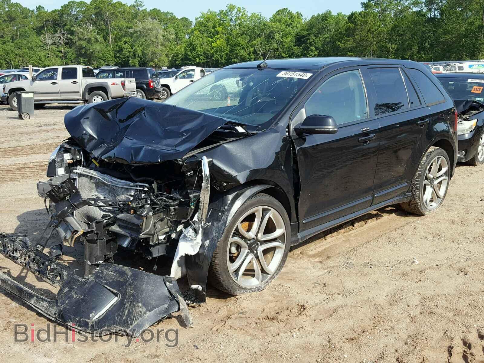 2014 FORD EDGE - VIN: 2FMDK3AK1EBB35440 - Фото 2