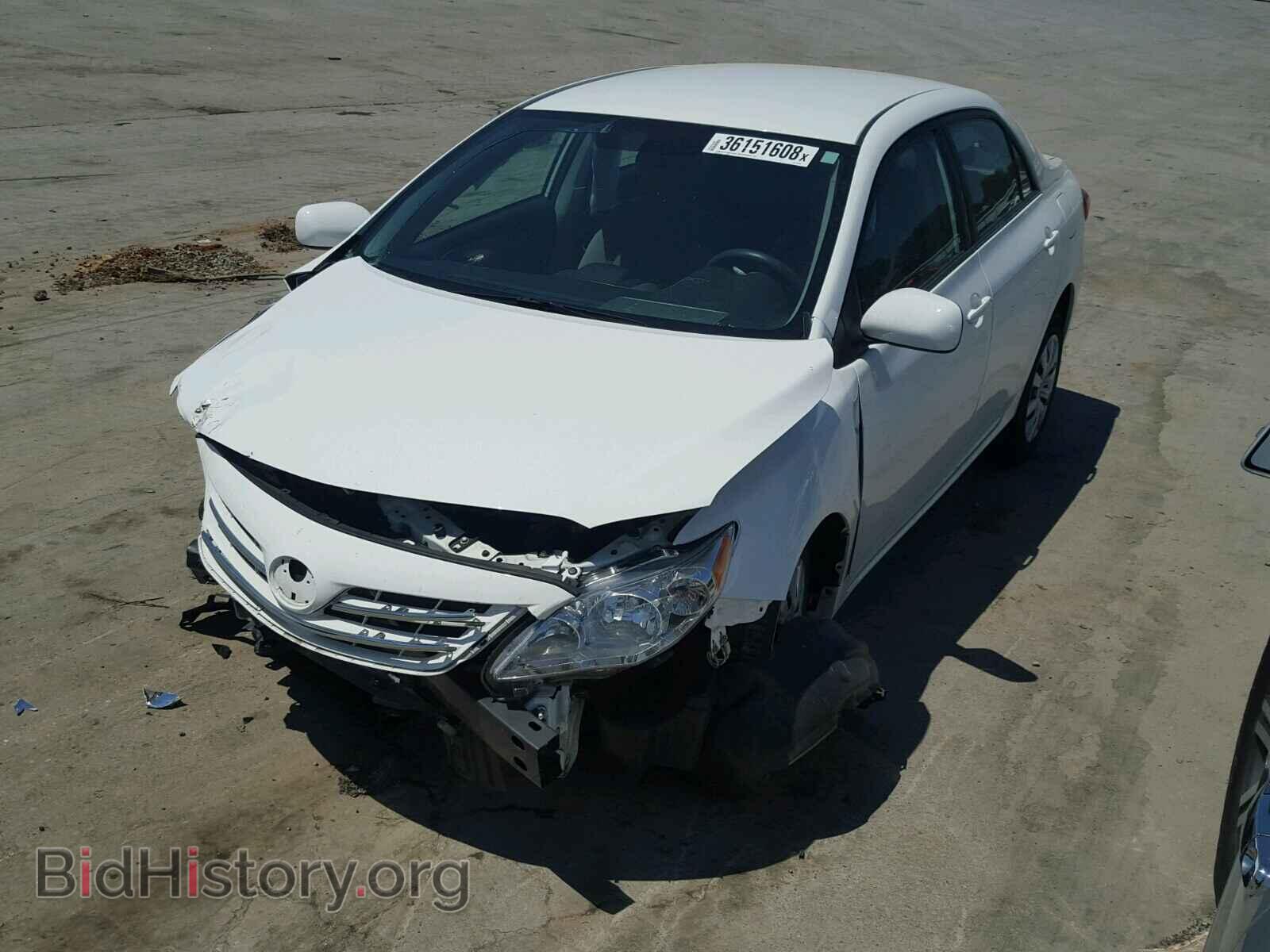 2013 TOYOTA COROLLA BA - VIN: 2T1BU4EE3DC991800 - Фото 2
