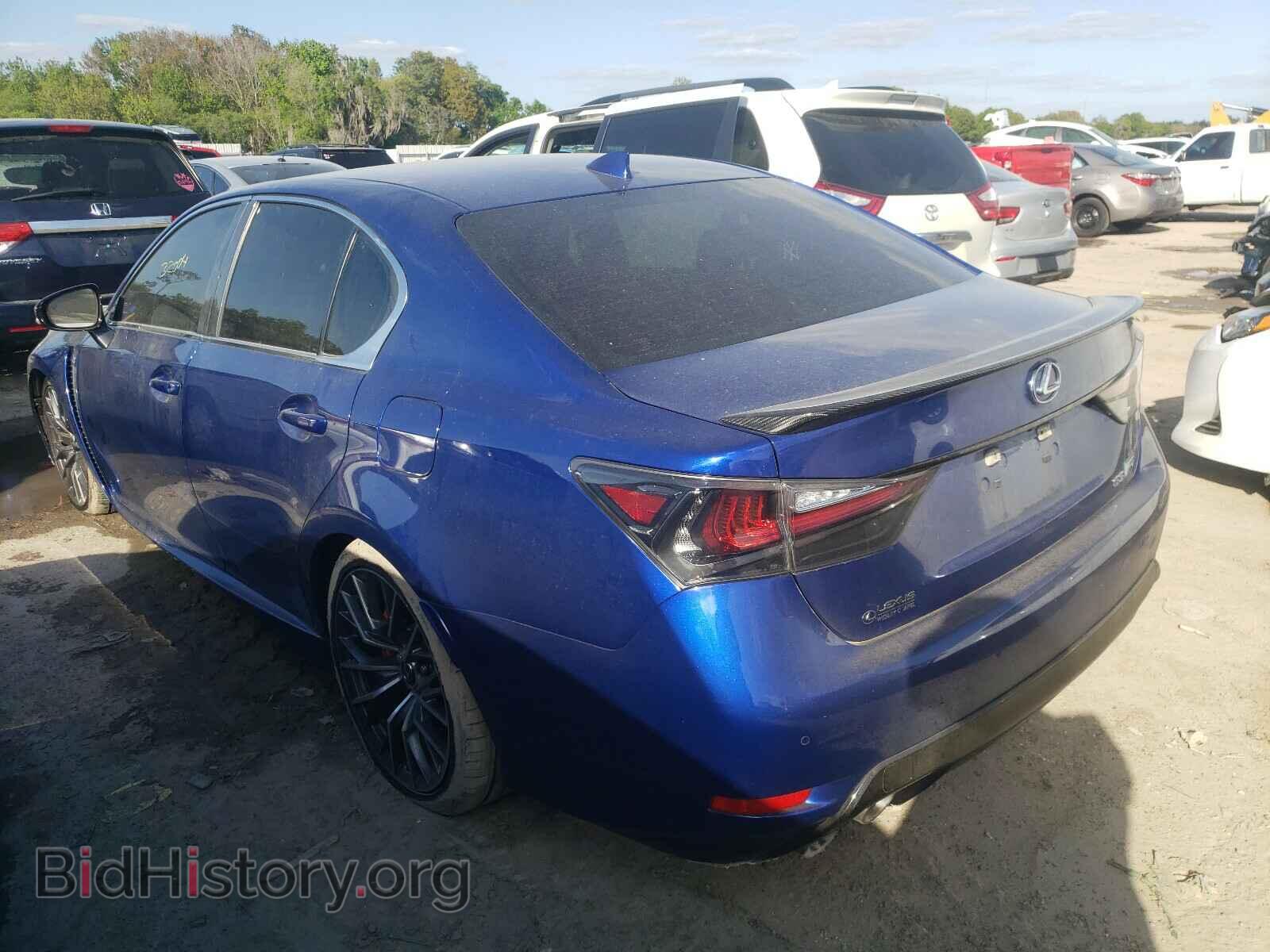 2016 LEXUS GS-F - VIN: JTHBP1BL1GA001016 - Фото 3