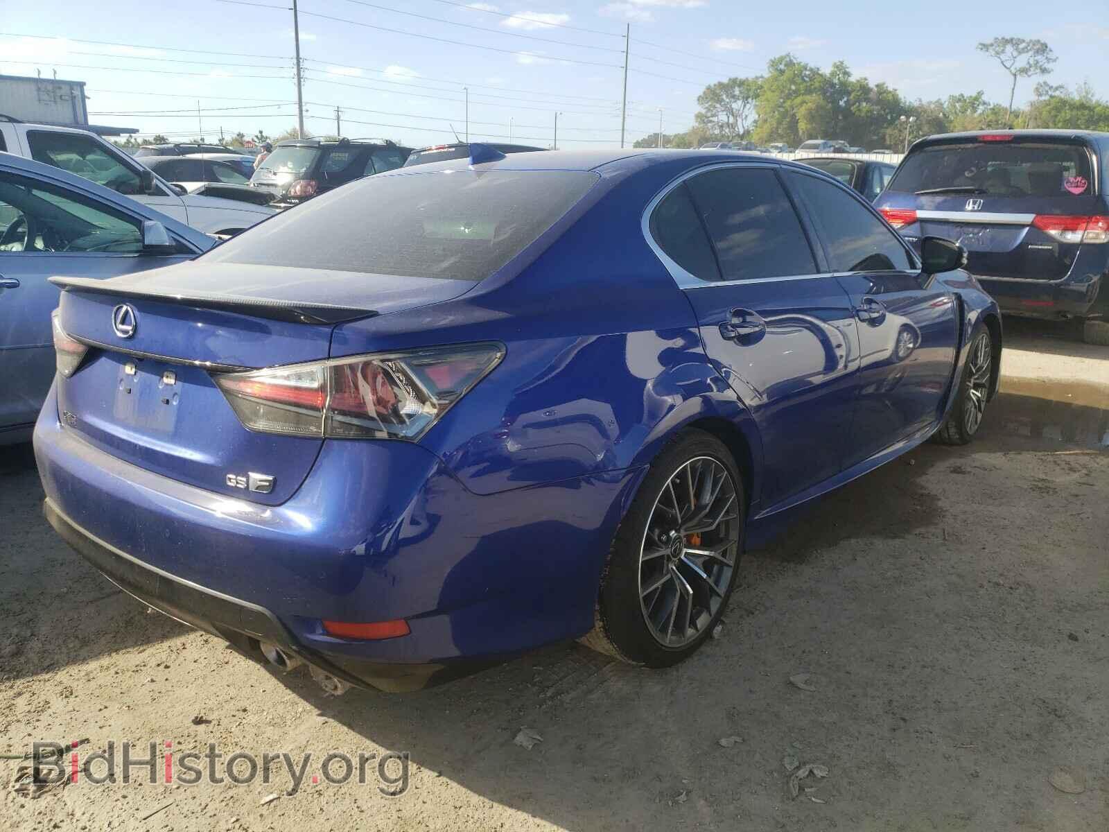 2016 LEXUS GS-F - VIN: JTHBP1BL1GA001016 - Фото 4