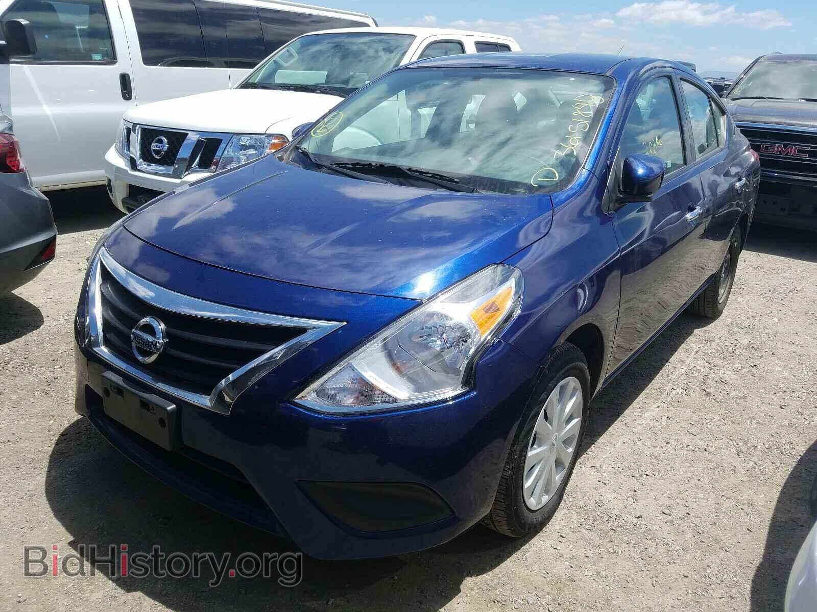 2019 NISSAN VERSA - VIN: 3N1CN7APXKL824812 - Фото 2