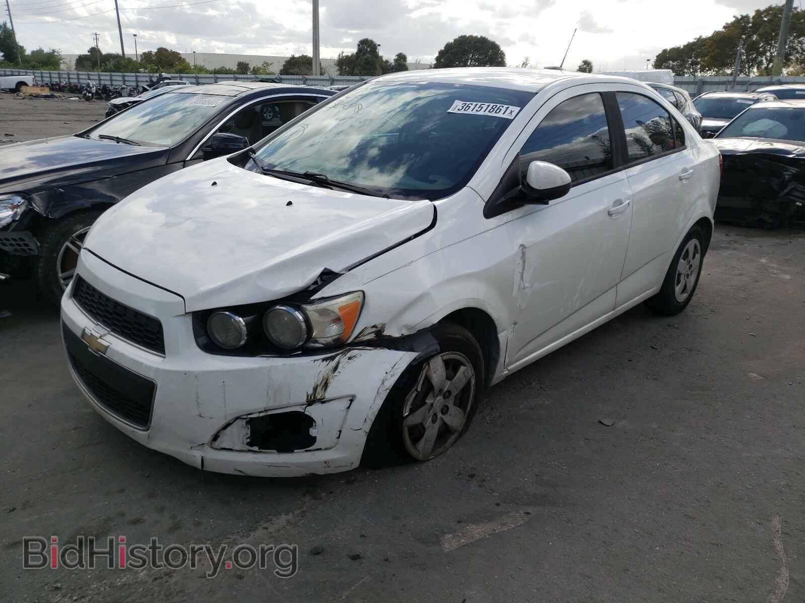 2015 CHEVROLET SONIC - VIN: 1G1JA5SH4F4105605 - Фото 2