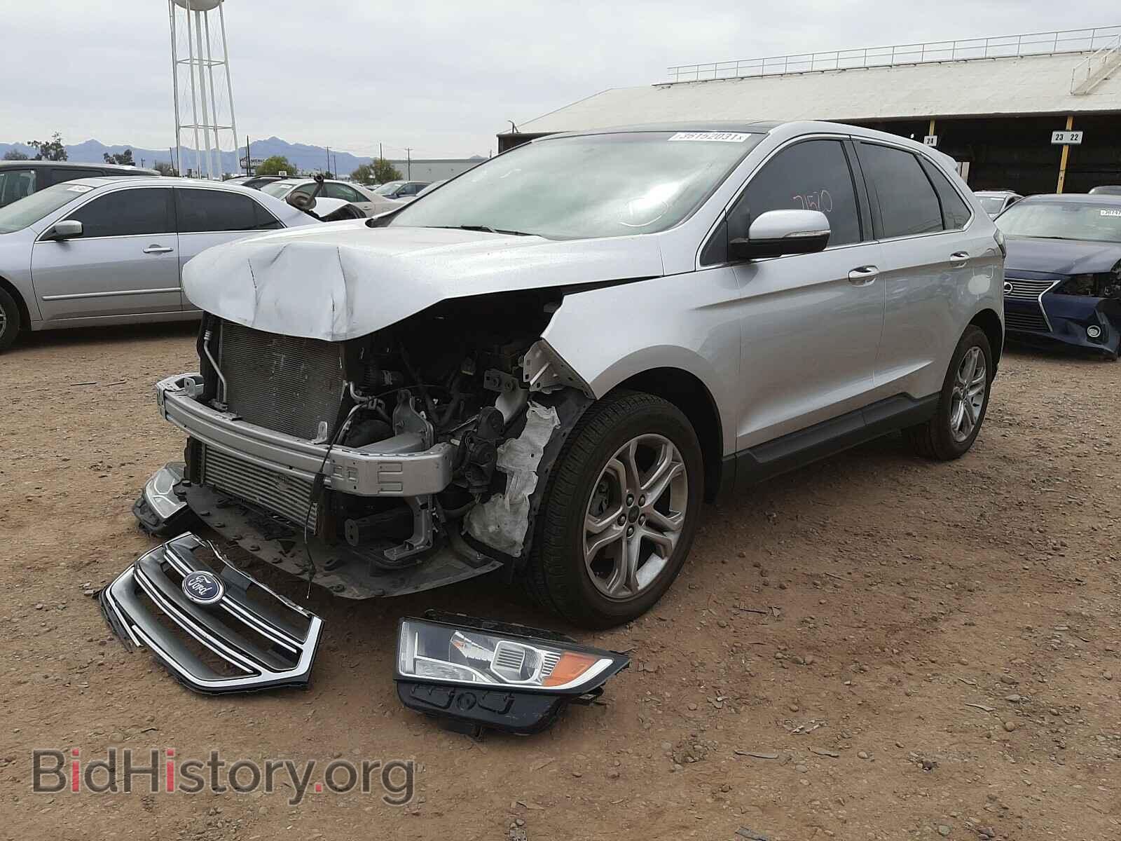 2016 FORD EDGE - VIN: 2FMPK3K93GBB12995 - Фото 2