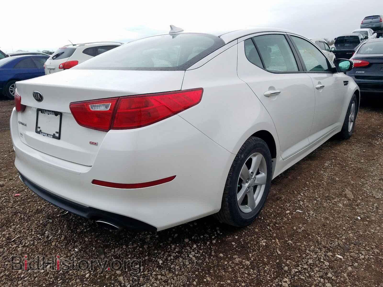 2015 KIA OPTIMA - VIN: KNAGM4A72F5647935 - Фото 4