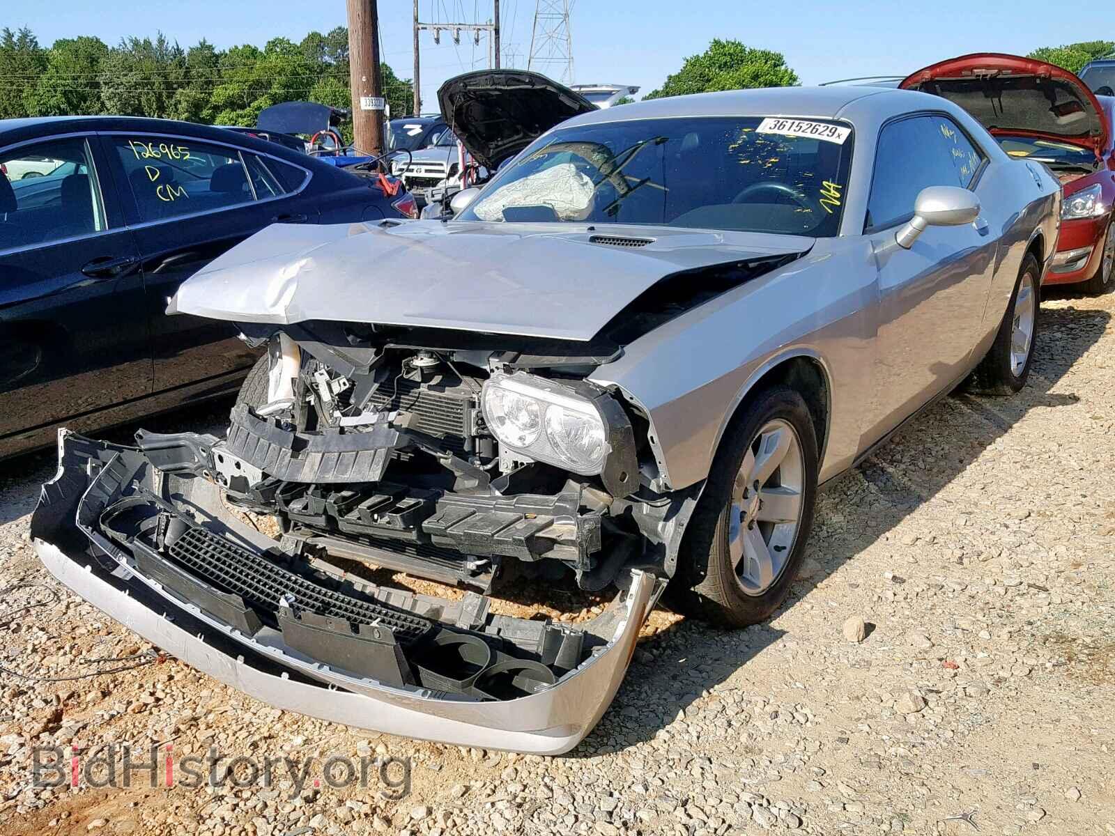 2012 DODGE CHALLENGER - VIN: 2C3CDYAG8CH145545 - Фото 2