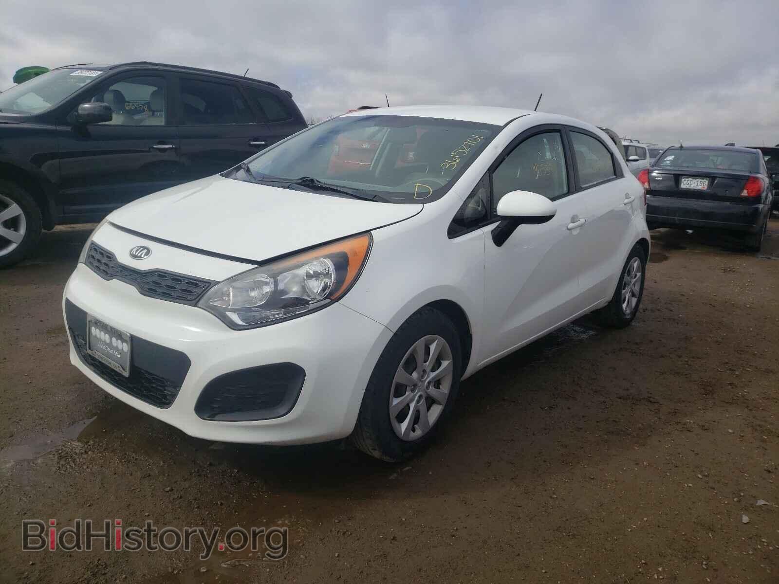 2014 KIA RIO - VIN: KNADM5A34E6324565 - Фото 2