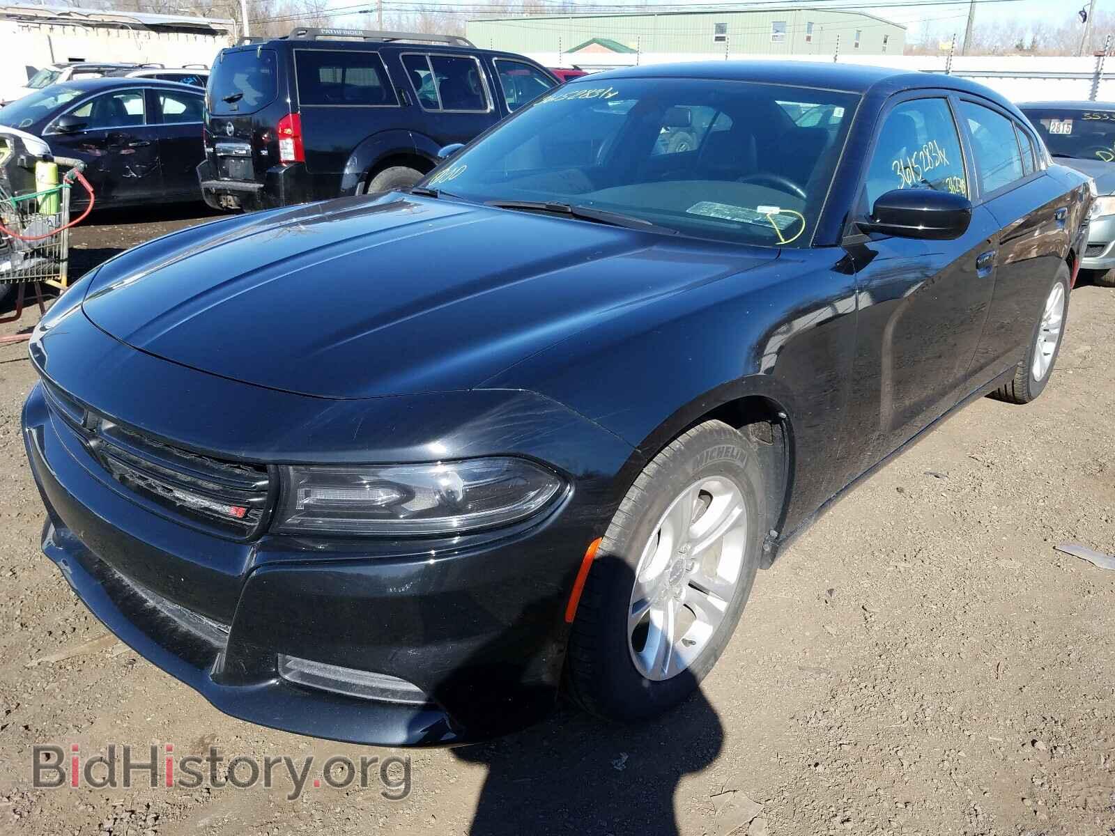 2019 DODGE CHARGER - VIN: 2C3CDXBG4KH743588 - Фото 2