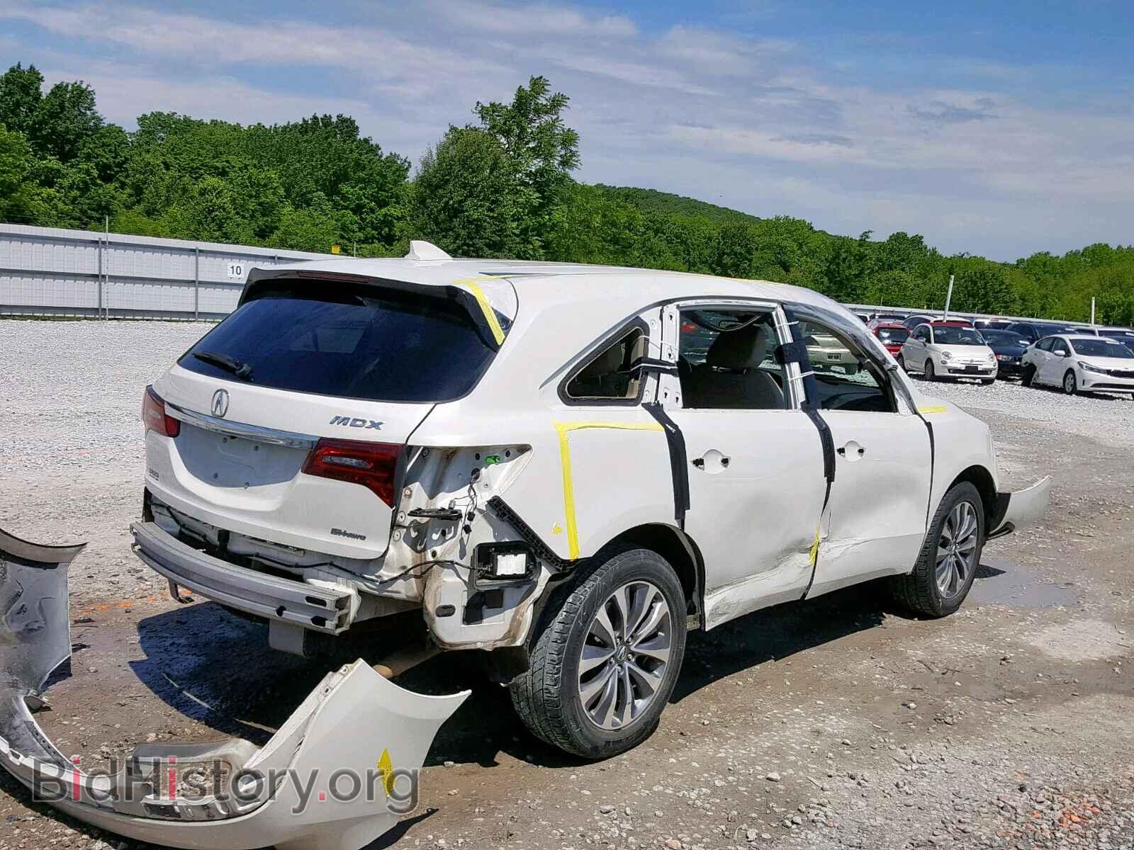 2014 ACURA MDX - VIN: 5FRYD4H67EB035388 - Фото 4