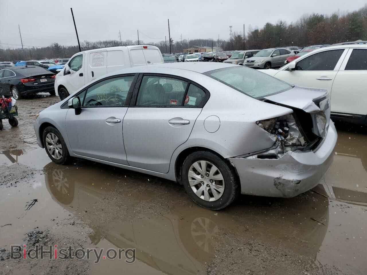 2012 HONDA CIVIC - VIN: 2HGFB2E50CH565757 - Фото 2