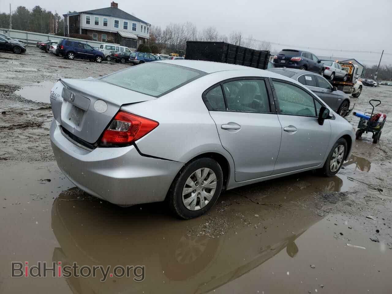 2012 HONDA CIVIC - VIN: 2HGFB2E50CH565757 - Фото 3