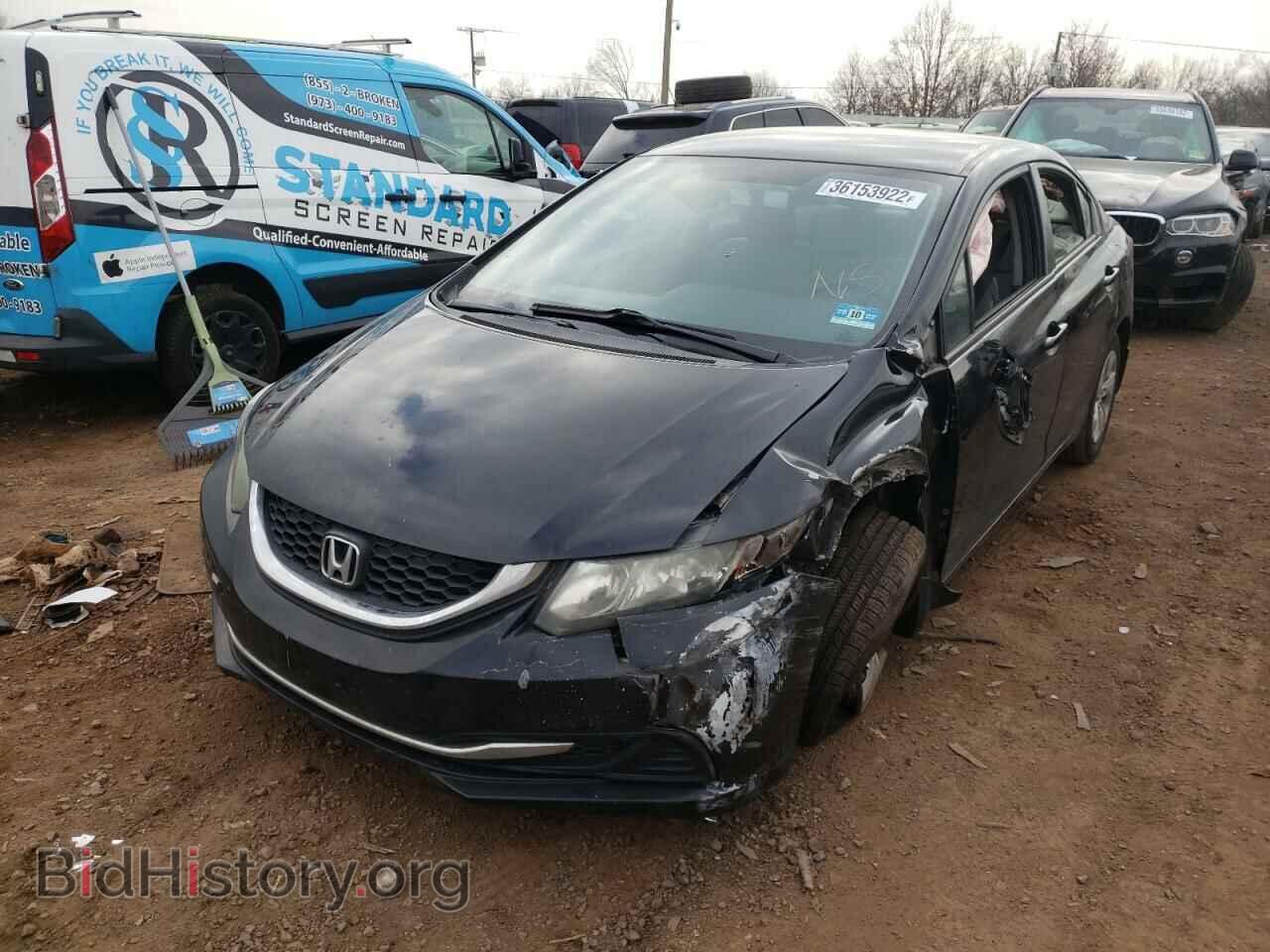 2013 HONDA CIVIC - VIN: 19XFB2F52DE227688 - Фото 2