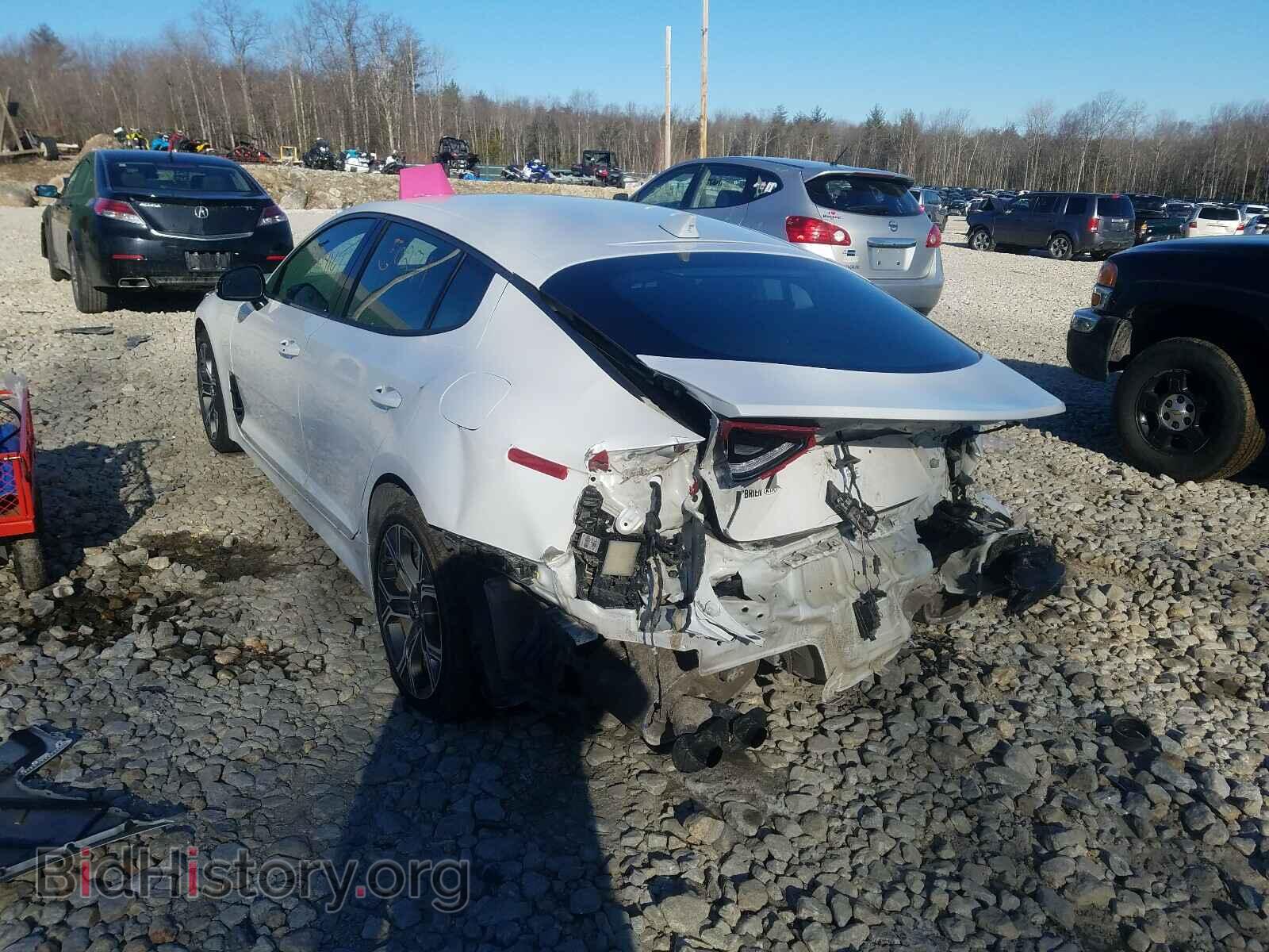 2020 KIA STINGER - VIN: KNAE15LAXL6079809 - Фото 3