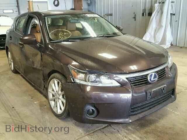 Фотография JTHKD5BH1D2169529 - LEXUS CT 200 2013