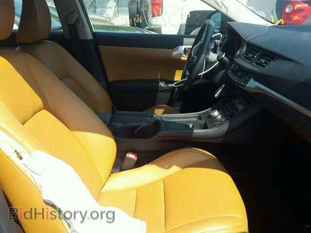 2013 LEXUS CT 200 - VIN: JTHKD5BH1D2169529 - Фото 5