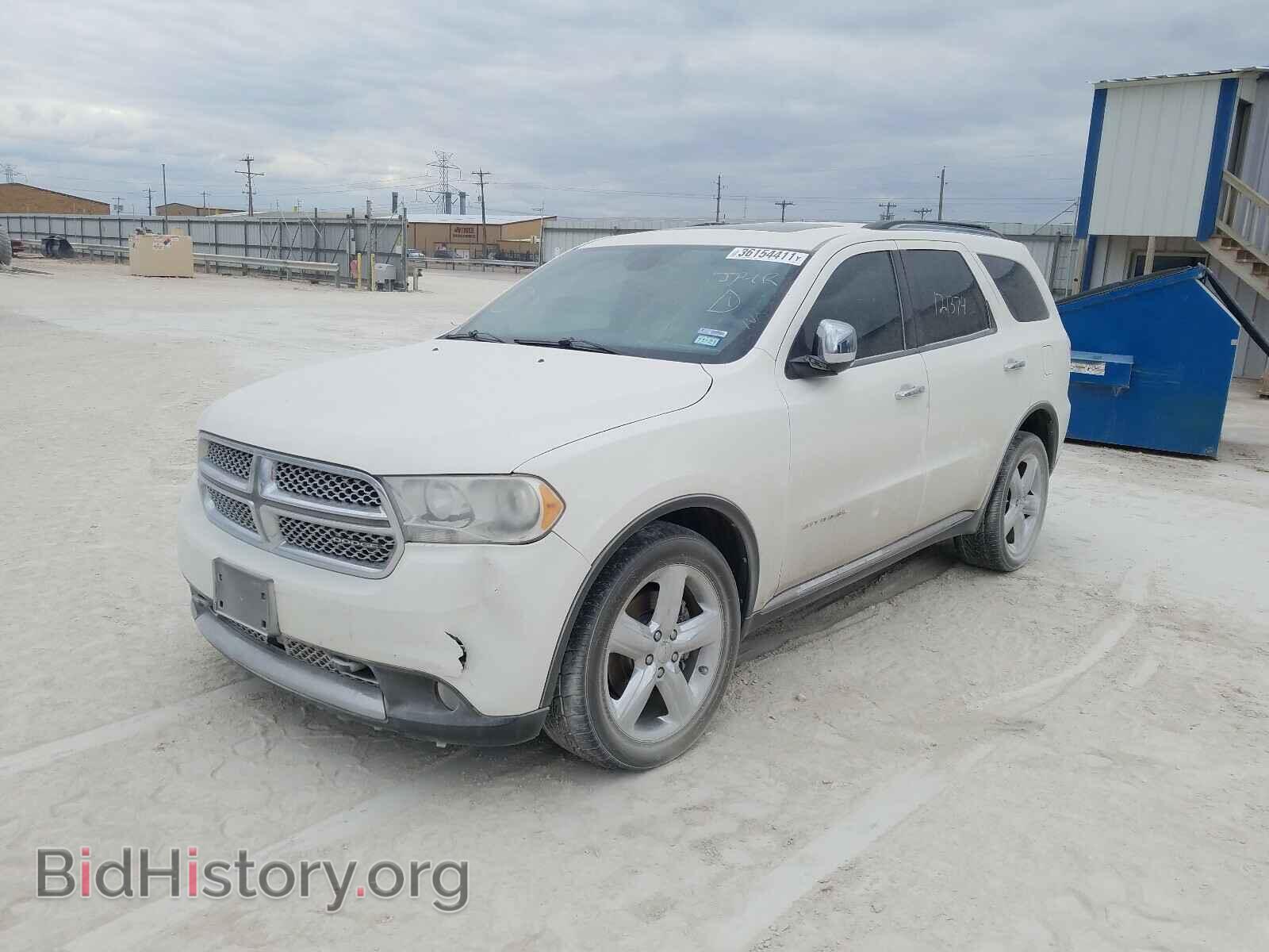 2011 DODGE DURANGO - VIN: 1D4SE5GT5BC732829 - Фото 2