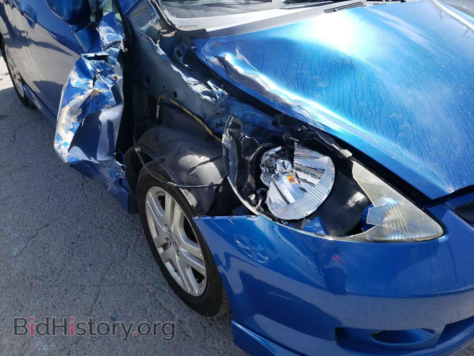 2007 HONDA FIT - VIN: JHMGD38687S051787 - Фото 9