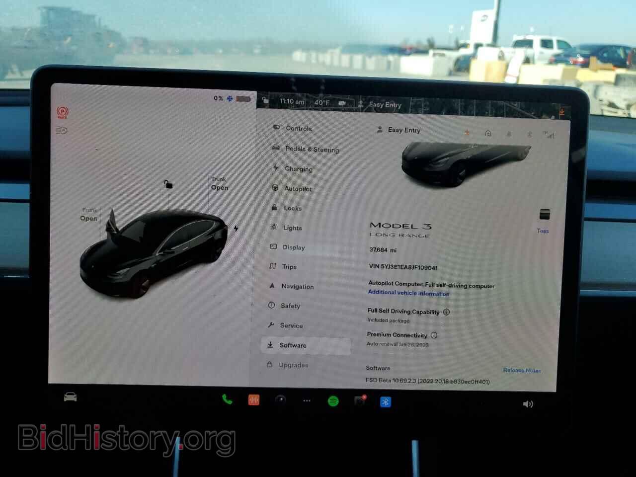 2018 TESLA MODEL 3 - VIN: 5YJ3E1EA8JF109041 - Photo 9