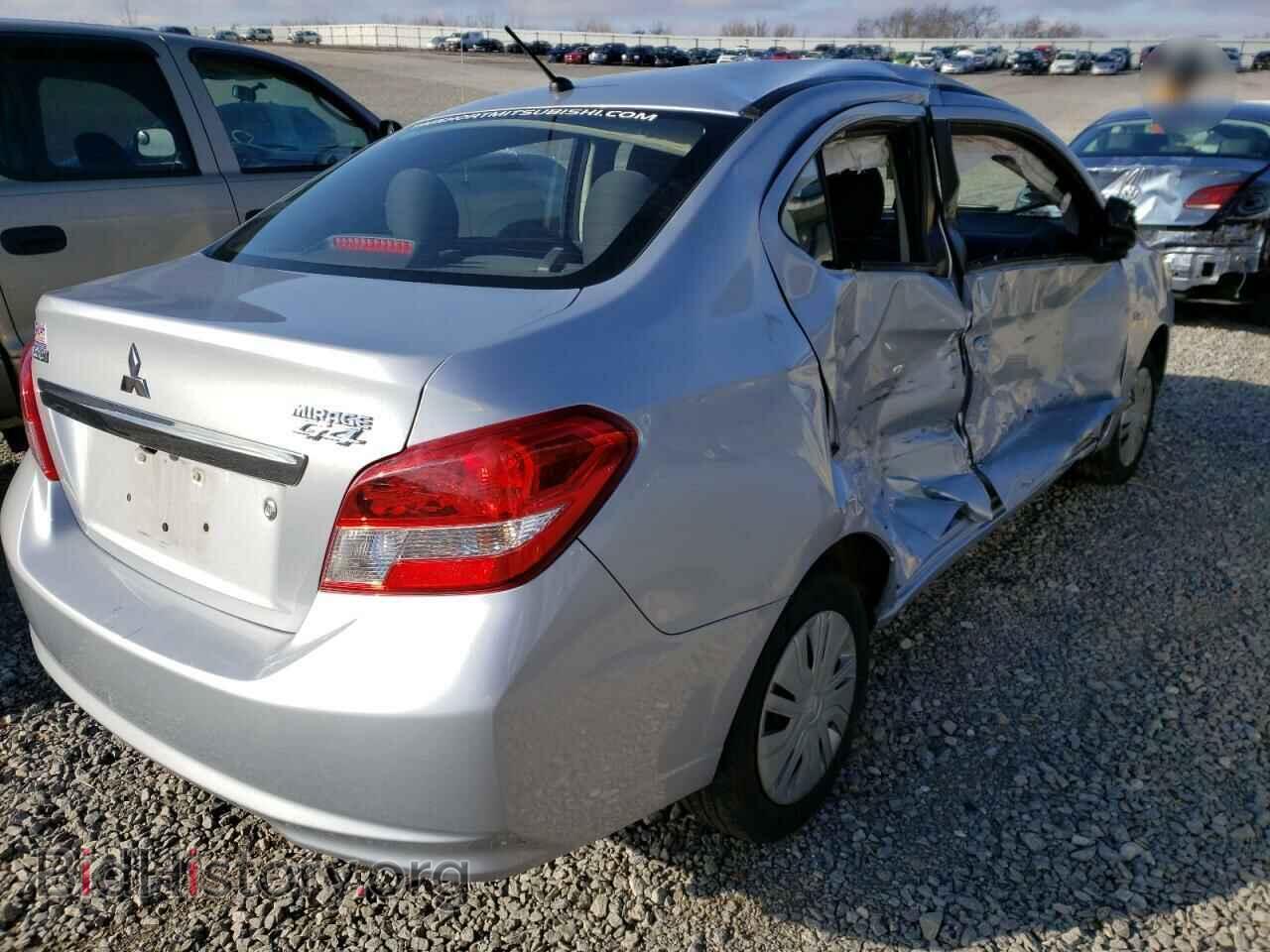 2019 MITSUBISHI MIRAGE - VIN: ML32F3FJ4KHF07454 - Фото 4