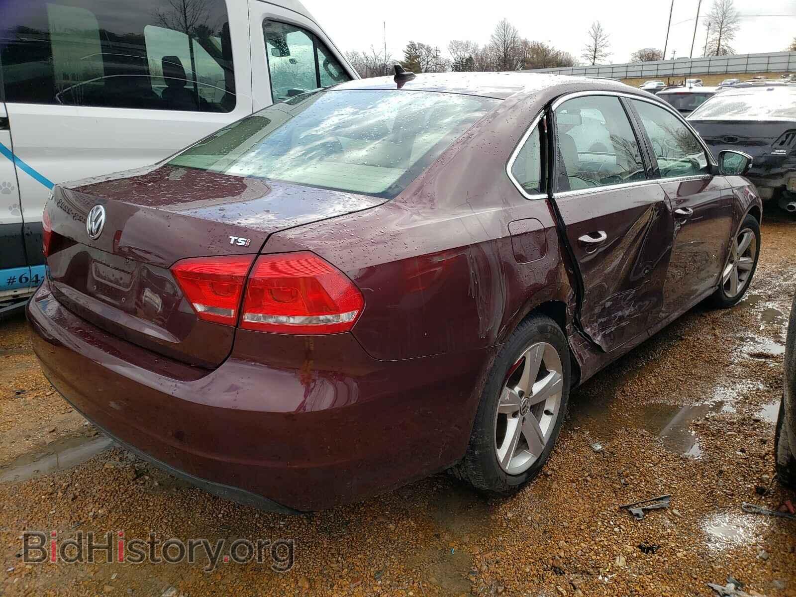 2014 VOLKSWAGEN PASSAT - VIN: 1VWAT7A30EC037825 - Фото 4