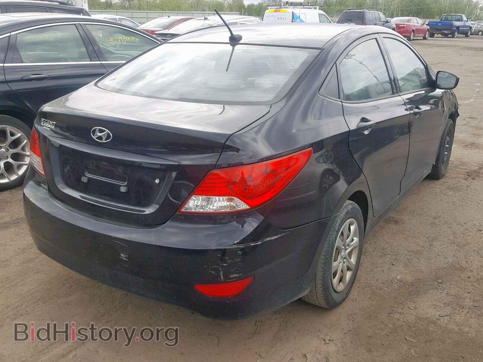2012 HYUNDAI ACCENT - VIN: KMHCT4AE6CU089328 - Фото 4