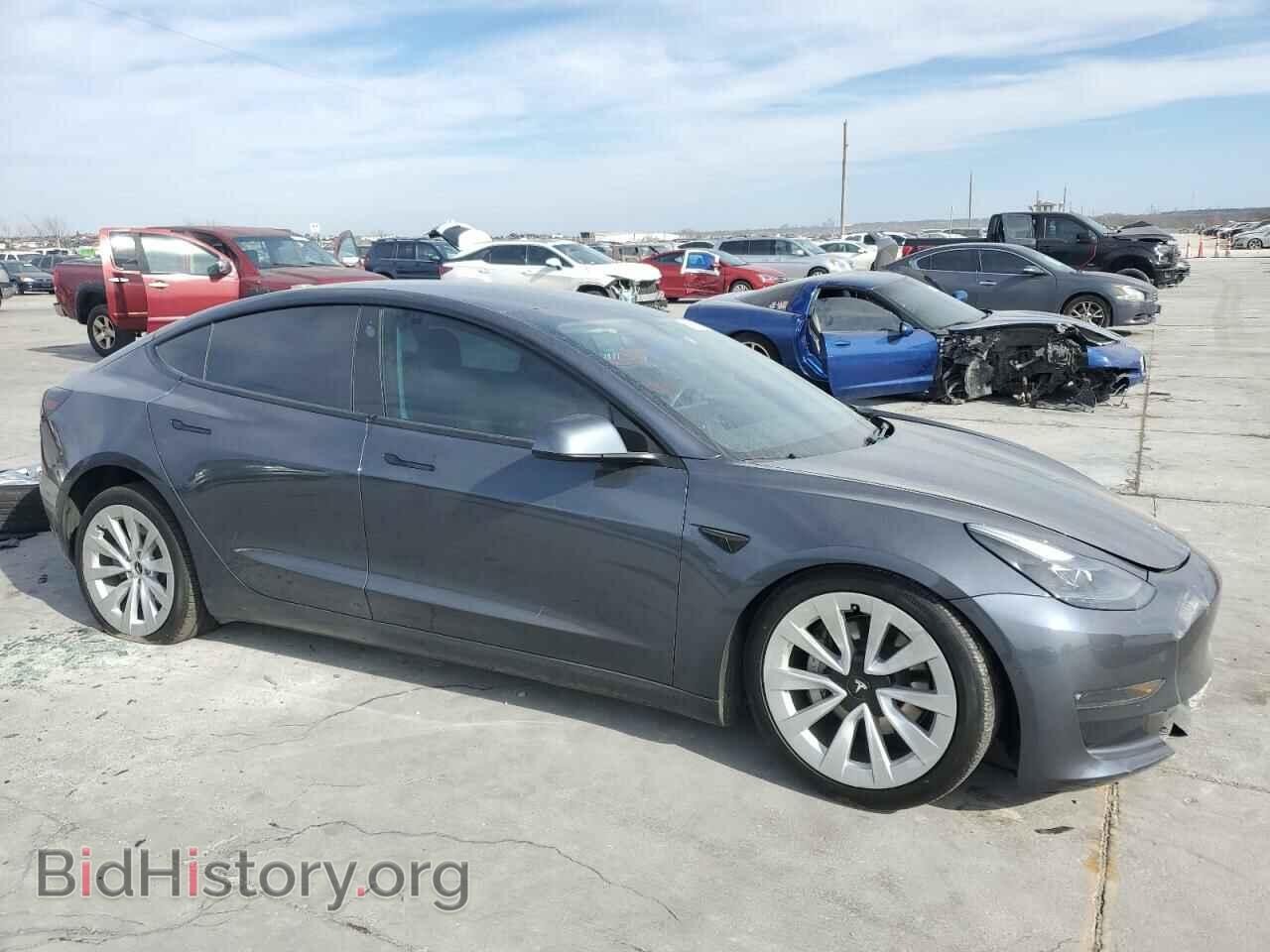 2021 TESLA MODEL 3 - VIN: 5YJ3E1EB0MF927280 - Фото 4