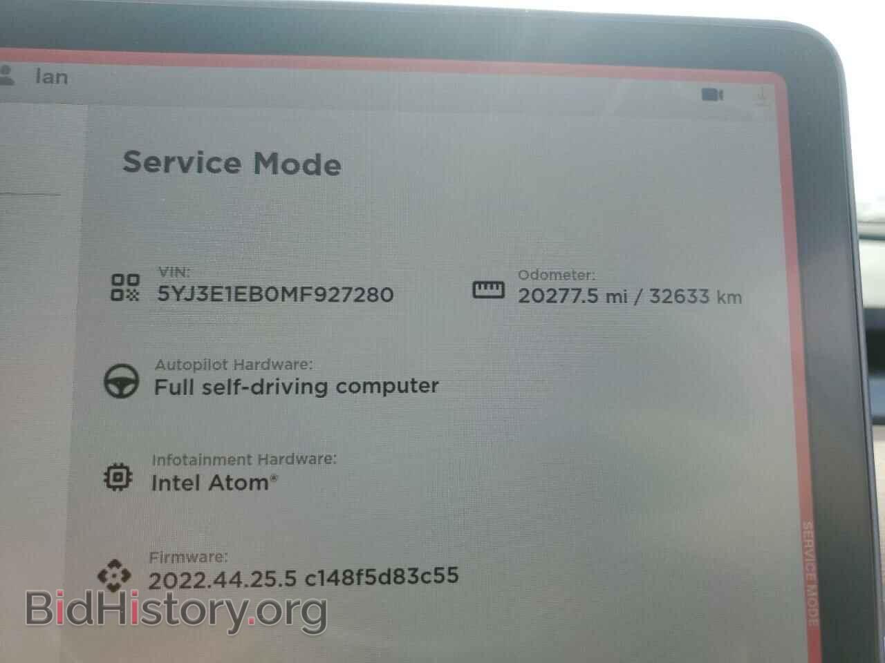 2021 TESLA MODEL 3 - VIN: 5YJ3E1EB0MF927280 - Фото 9