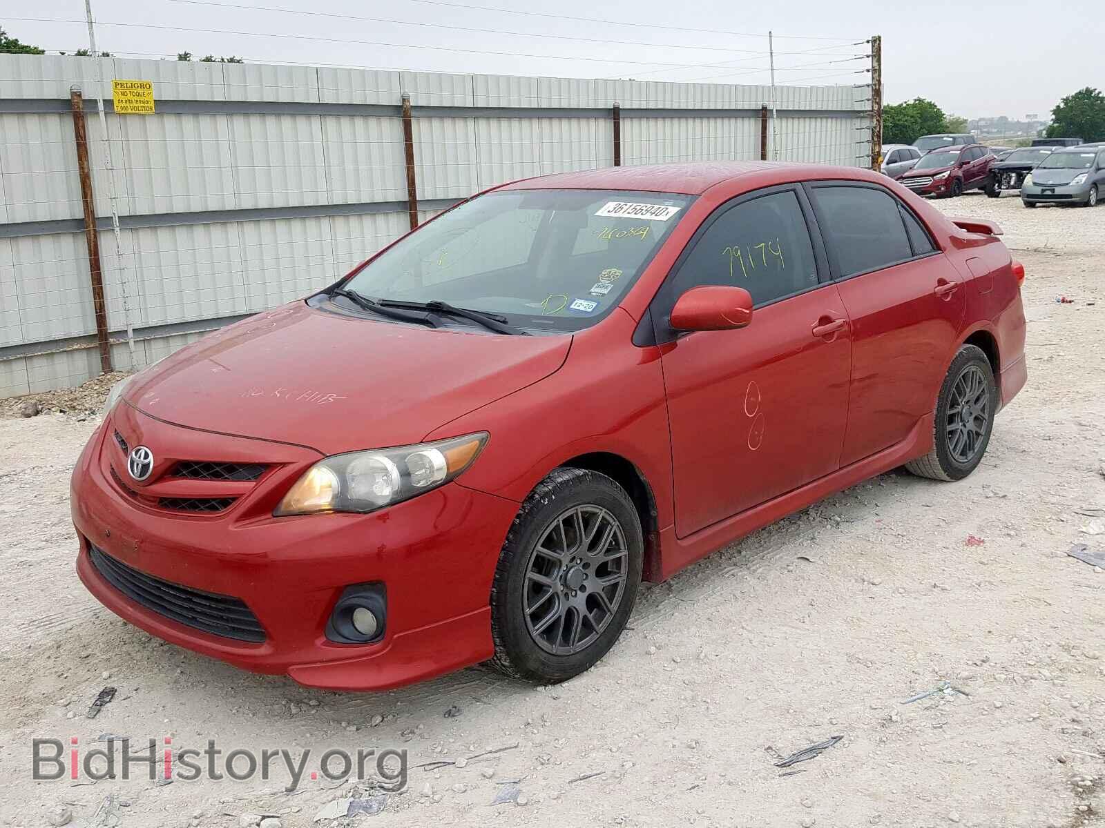 2011 TOYOTA COROLLA - VIN: 2T1BU4EE8BC740364 - Photo 2